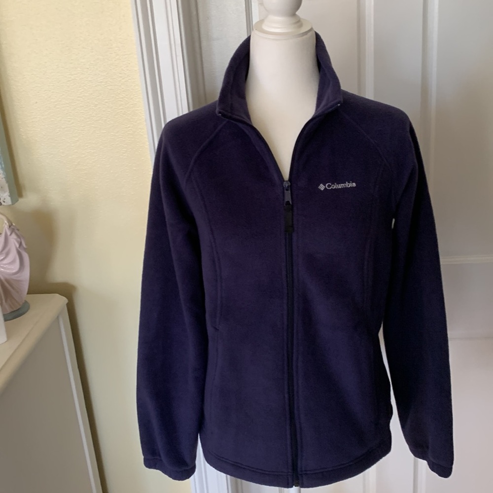 EUC. Columbia zip up lightweight jacket - Picture 2 of 4